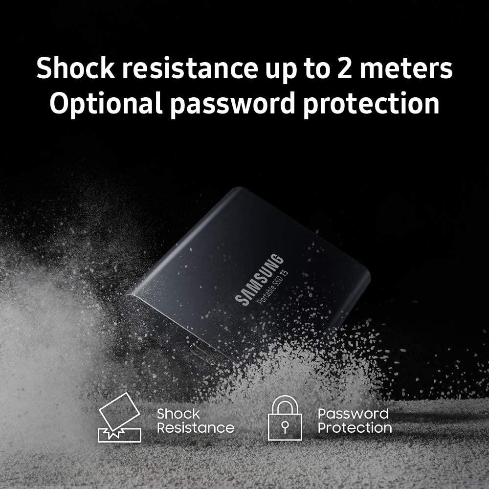 Изображение товара: Портативный SSD-накопитель Samsung T5, USB 3,1, 1 ТБ