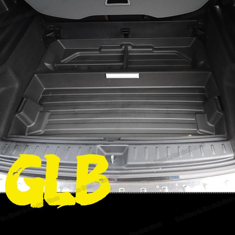 Изображение товара: Пластина для багажника автомобиля Lsrtw2017 Abs для Mercedes Benz Glb 200 180 250 2019 2020 2021 X247, аксессуары для автостайлинга