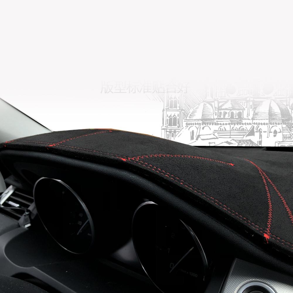 Изображение товара: Для Kia Sportage R SL G3 2010 2011 2012 2013 2014 2015 замшевый кожаный коврик для приборной панели коврик для стайлинга автомобиля