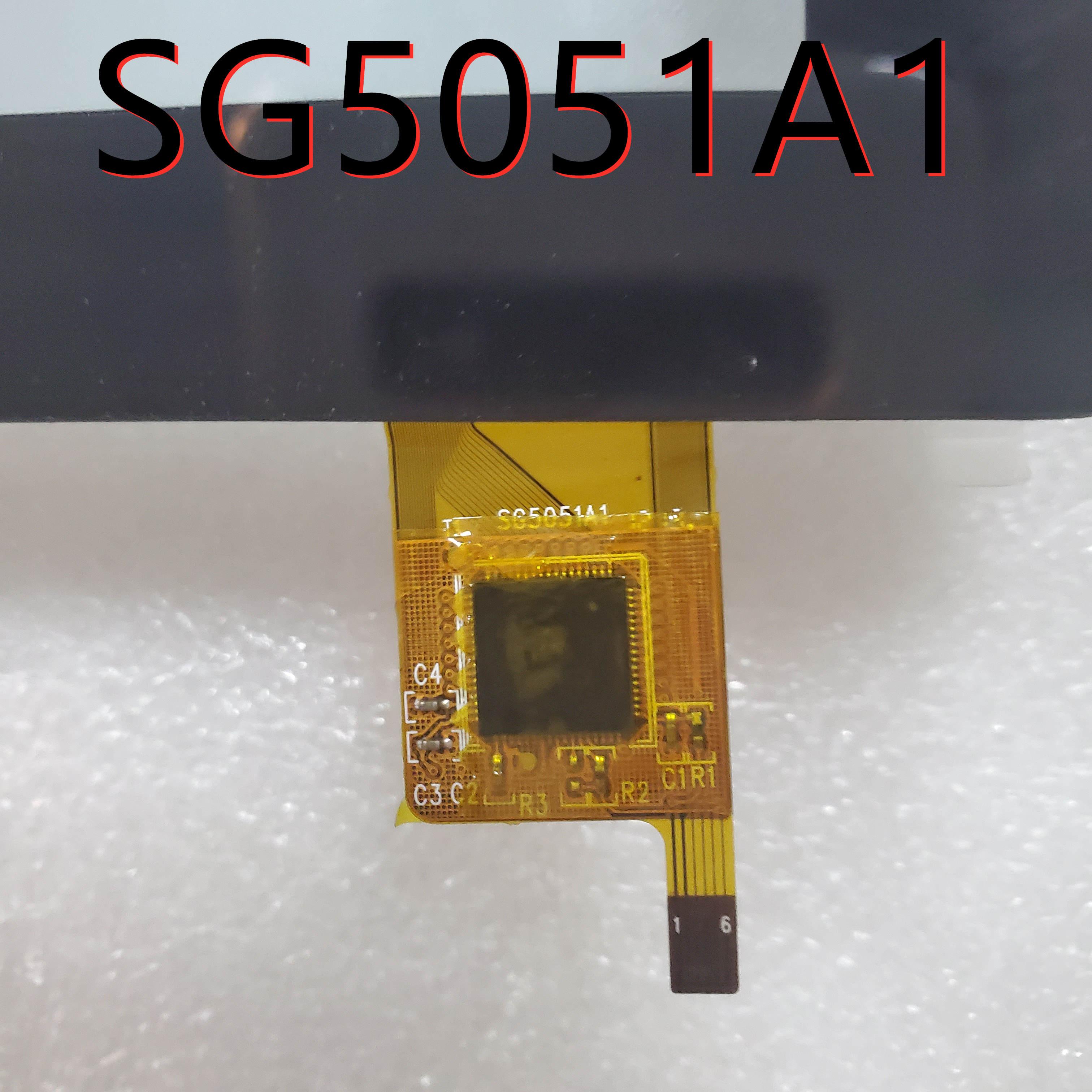 Изображение товара: Новый 7-дюймовый сенсорный экран P/N SG5051A1, емкостная сенсорная панель для ремонта и Замены деталей