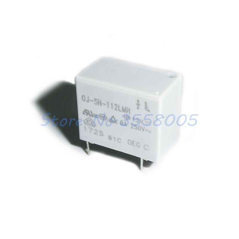 Изображение товара: 5 шт./лот OJ-SH-112LMH 12VDC 4Pin 8A 250V