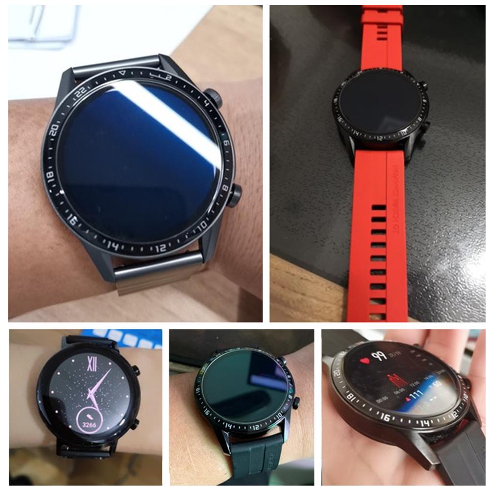 Изображение товара: 2/3/5 шт. Защитная стеклянная пленка для Huawei Watch GT 2E GT2 46 мм 42 мм изогнутая мягкая волоконная Защитная пленка для умных часов на весь экран