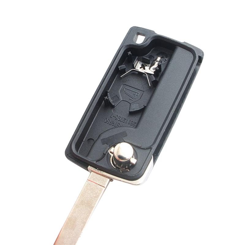 Изображение товара: Чехол для автомобильного ключа, откидной Чехол для ключа с двумя кнопками для 308 207 307 3008 5008 807 для Citroen C2 C3 C4 C5