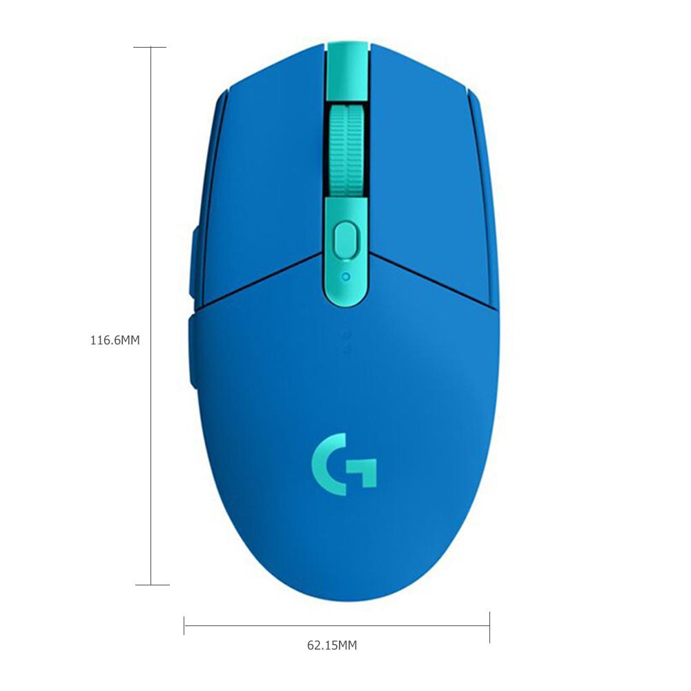 Изображение товара: Logitech G304 компьютерная игровая беспроводная мышь 2,4G эргономичная мышь LIGHTSPEED 12000DPI 6 программируемых кнопок для LOL для PUBG