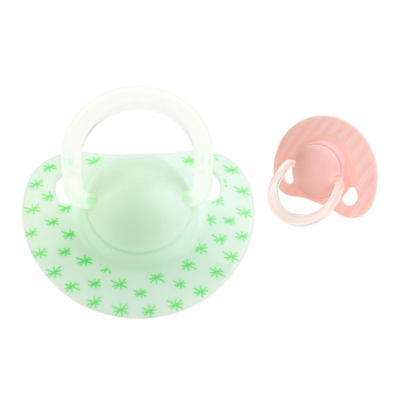 Изображение товара: Соска-пустышка для новорожденных 2 стиля, Соска-пустышка для сна, силиконовая соска для малышей, 6,5 см * 5 см * 3 см