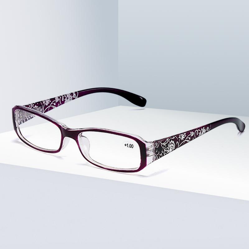 Изображение товара: CRSD 2021 новые модные женские Резные Цветочные очки для чтения с защитой от сисветильник света с пружинными дужками женские очки защитные очки для дальнозоркости