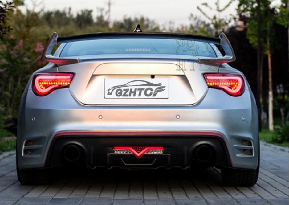 Изображение товара: Заднее крыло автомобиля из абс + углеродного волокна для Subaru BRZ для TOYOTA GT86 2012 2013 2014 2015 2016 2017 2018
