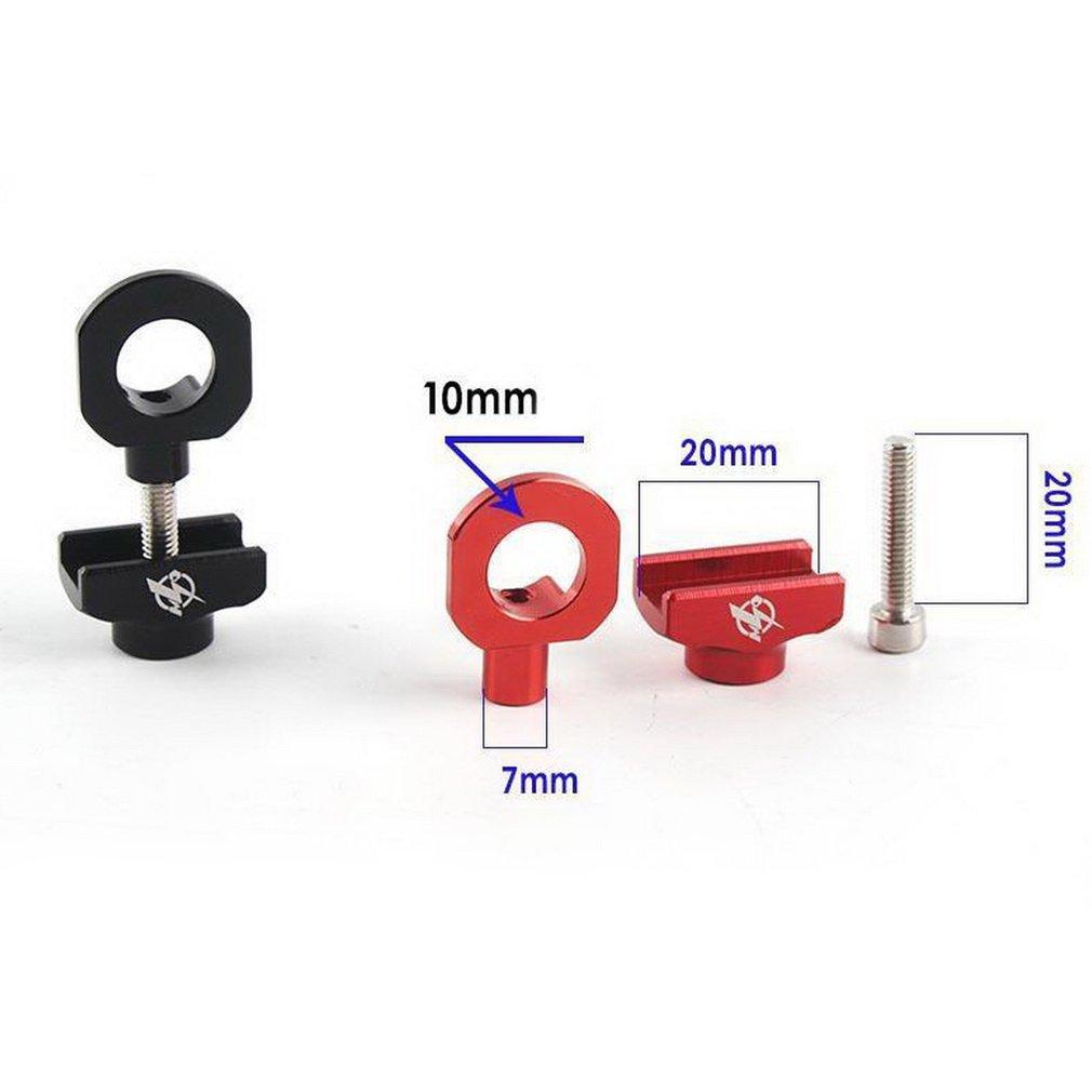 Изображение товара: Новый инструмент для демонтажа цепи велосипеда (натяжителя крепежа Сверхлегкий болт из алюминиевого сплава для BMX односкоростного велосипеда единой скорости винт с болтом для велосипеда