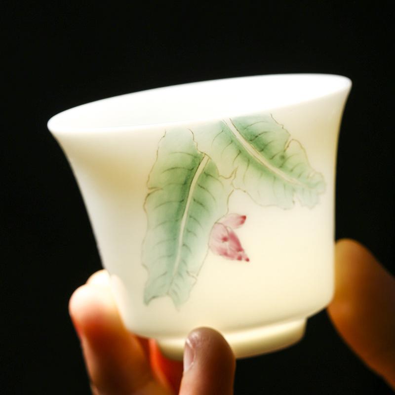 Изображение товара: Цзиндэчжэнь керамический чайный набор чайная чашка ручная роспись креативная чайная чашка кофейные чашки для вина принадлежности для напитков