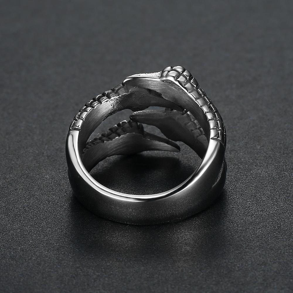 Изображение товара: Мужское кольцо из нержавеющей стали, в стиле ретро