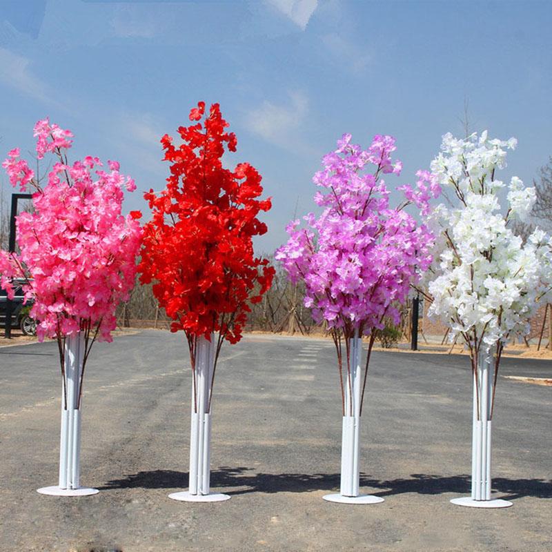 Изображение товара: New wedding props Cherry Blossoms Tree Road Leads Wedding Runner Aisle Column Shopping Malls Opened Door Decoration Stands