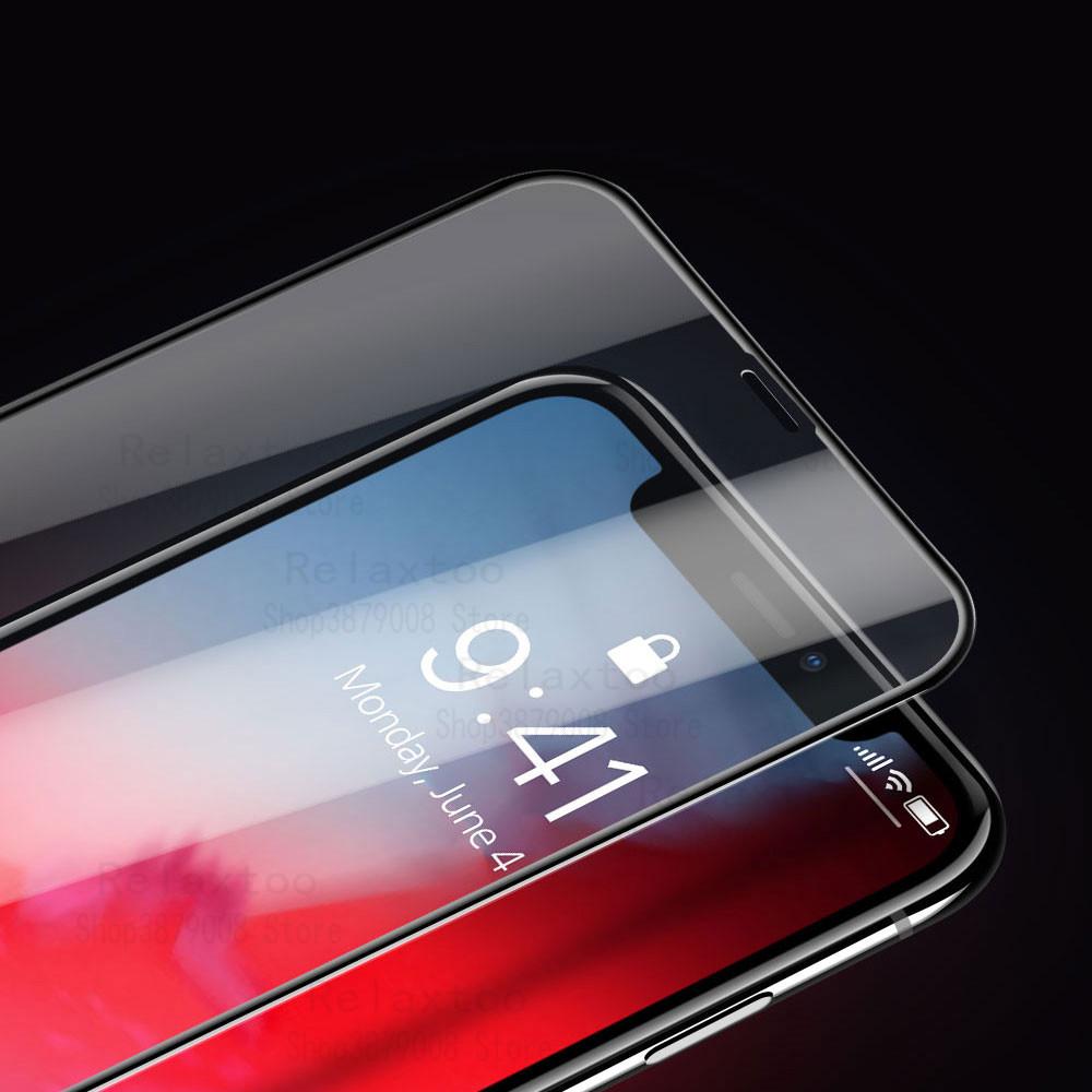 Изображение товара: Для Apple iPhone 12 Pro Max полный клей полное покрытие закаленное стекло для iPhone 12mini 12max 9D Премиум Защитная пленка для экрана