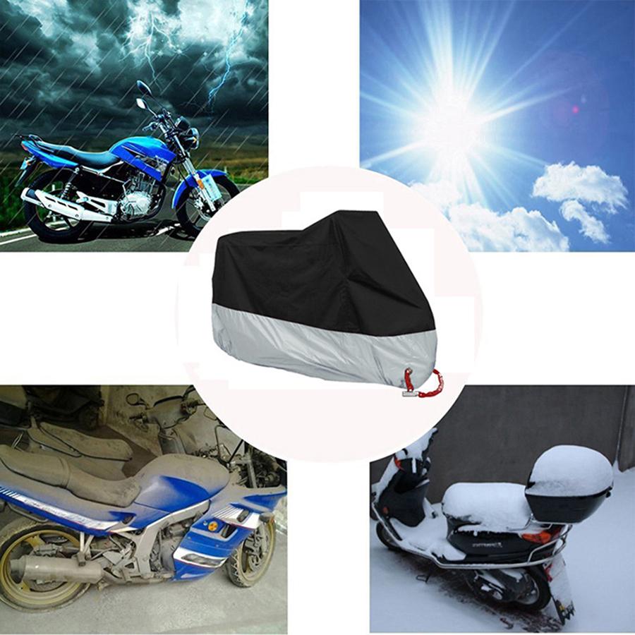Изображение товара: Солнечного света мотоцикла крышка для дождя Водонепроницаемый велосипедные Чехлы Microsquirt мотоцикла Мото крышка Gy6 впрыска топлива
