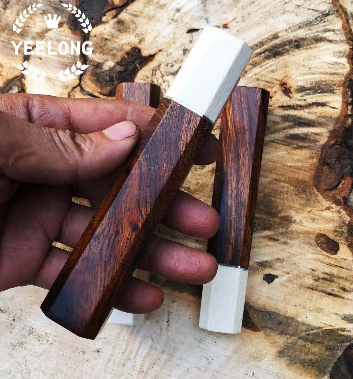 Изображение товара: Деревянные ящики для ножей, деревянные ящики для ножей, деревянные ящики из тополевого хлопка, пустые ножи, ножи с ручкой, Березовая железная ручка, деревянные весы