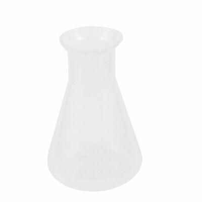 Изображение товара: 100 мл прозрачная белая фотобутылка, пластиковая коническая колба