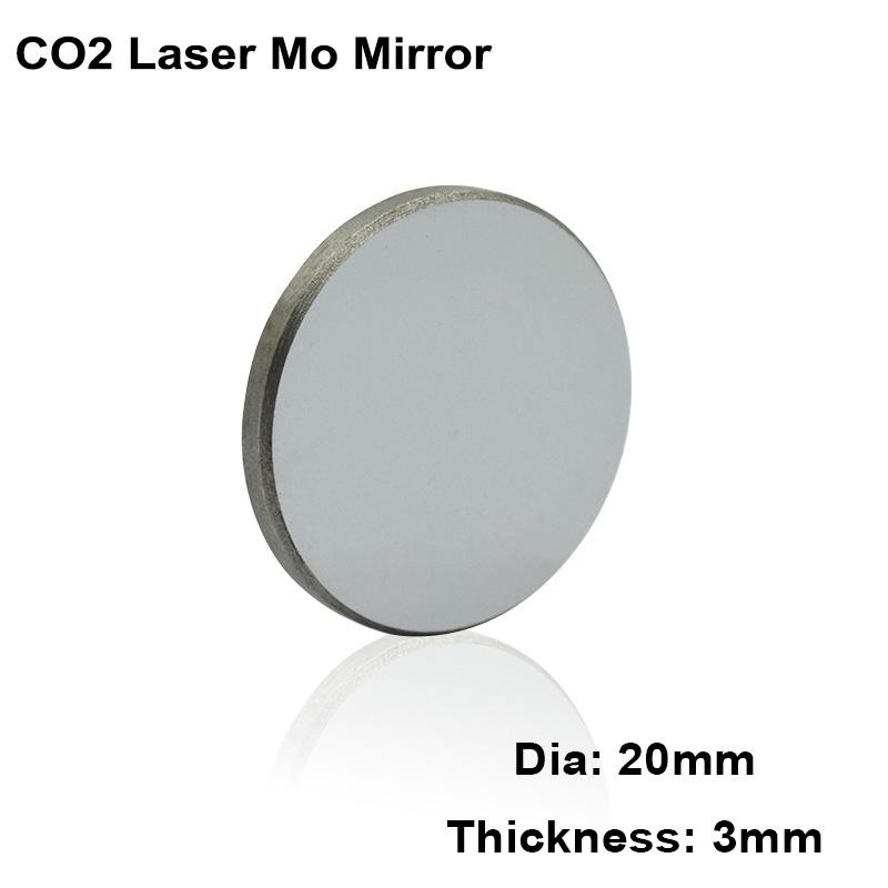Изображение товара: Зеркальный отражатель Mo, 10 шт, отражающий диаметр CO2 лазерная резка, гравировка, гравировальный станок, резак, толщина 20 мм, 25 мм, 3 мм