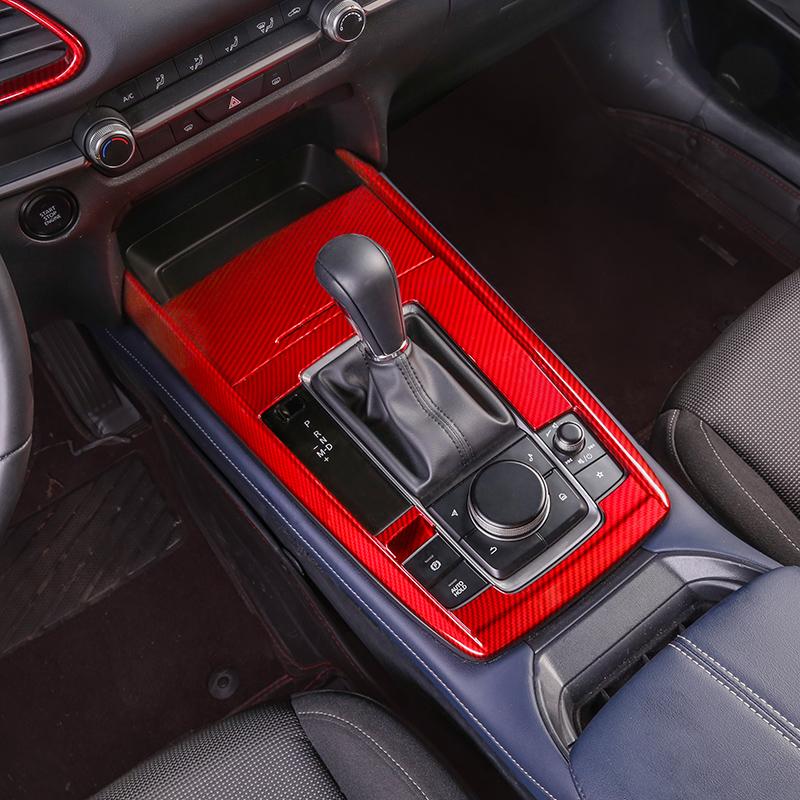 Изображение товара: Аксессуары для Mazda CX30 CX 30 2020 2021, панель переключения передач, рамка Dshboard, отделка рулевого колеса, рамка для воздуховода