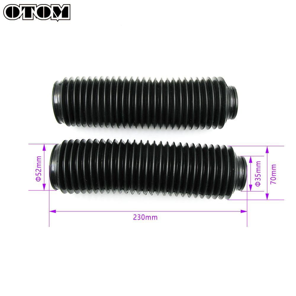Изображение товара: OTOM 2 шт. Передняя вилка для Мотоцикла защитная крышка гетры для ботинок амортизатор защита от пыли для Honda CRF мотокросса внедорожный велосипед ямы