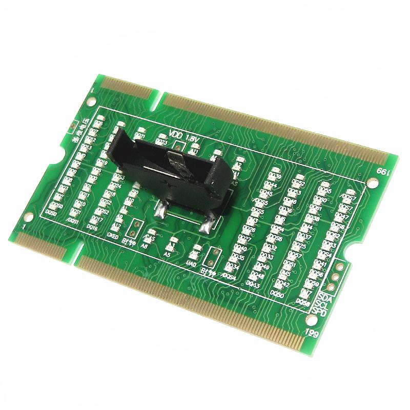 Изображение товара: 1 шт./лот память ноутбука DDR3 с двойной подсветкой, Тестовая карта «плюсы и минусы» для двойного тестера в наличии