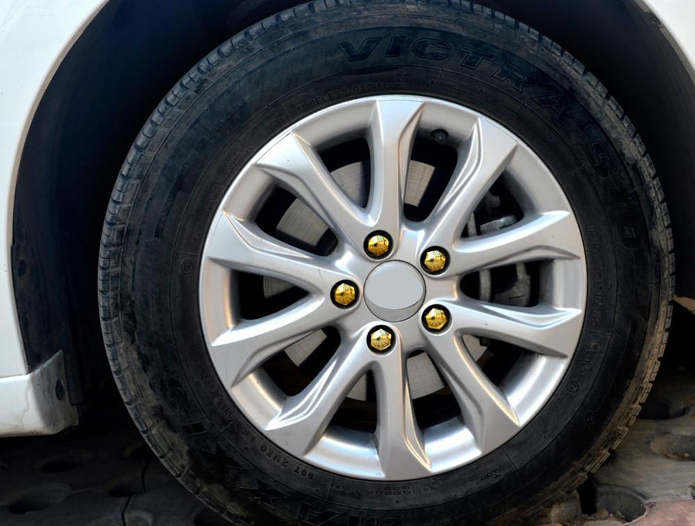Изображение товара: 17 19 21mm Car Styling Wheel Nut Hub Screw Cover for Fiat Fiorino 595 500 520 20-30 16-20 500S Toro Fullback Aegea