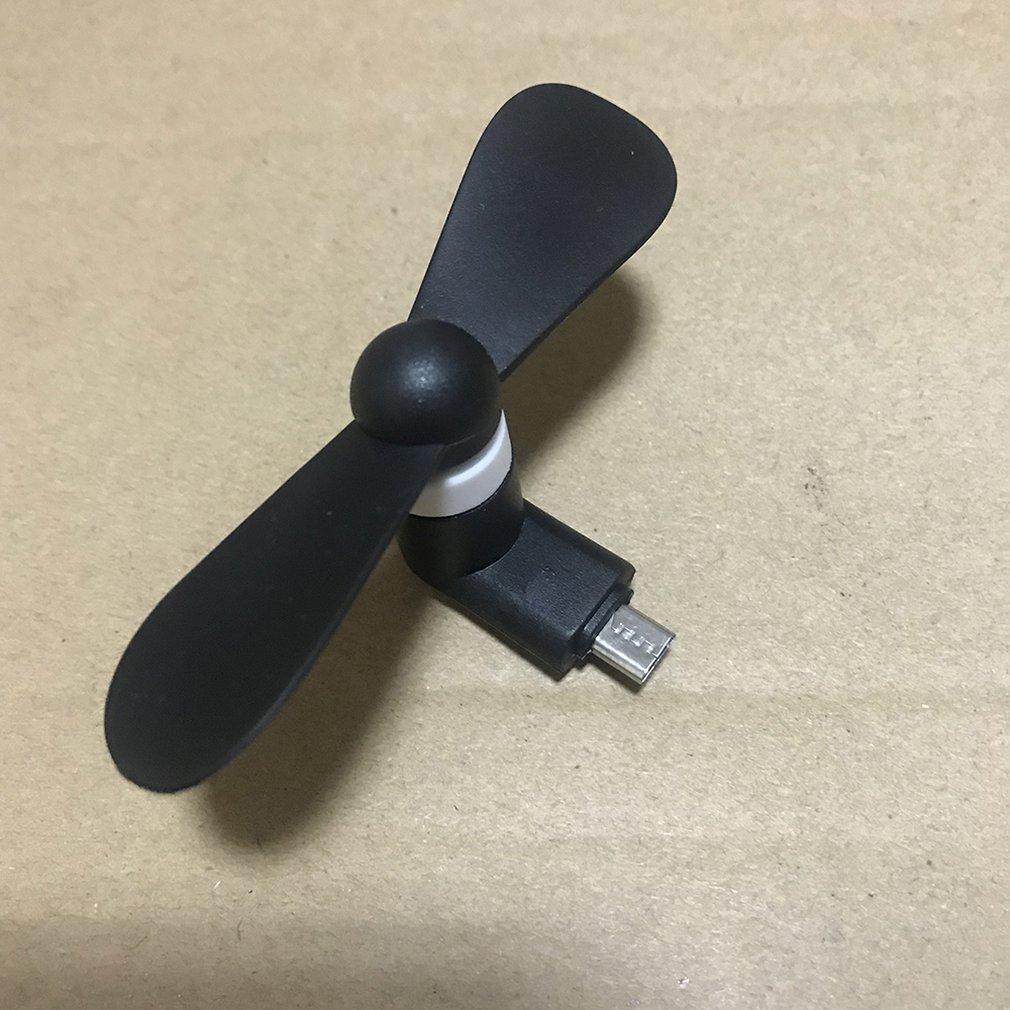 Изображение товара: Горячий мини портативный низкоголосовой вентилятор для мобильного телефона вентилятор охлаждения радиатора 5V легкий переносной вентилятор для смартфонов Android
