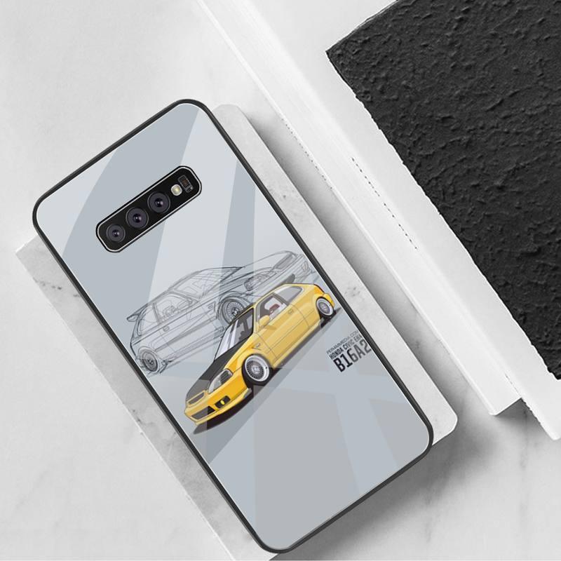 Изображение товара: Japan JDM Car AE86 Phone Case Tempered Glass For Samsung S20 Plus S7 S8 S9 S10 Plus Note 8 9 10 Plus