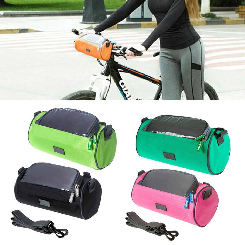 Изображение товара: Многофункциональная сумка для верховой езды, сумка для сенсорного экрана горного велосипеда, сумка на руль, сумка для хранения экрана, сумка для хранения
