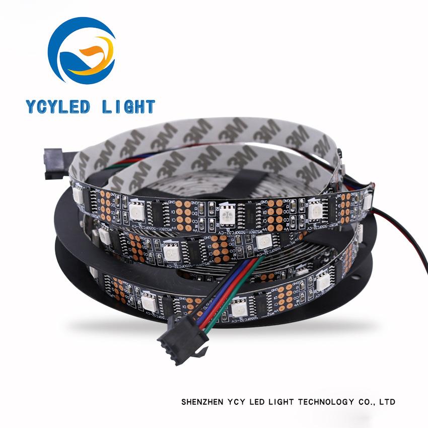 Изображение товара: Светодиодная лента WS2801 5 в 32 светодиода, цифровая светодиодная лента 2801, светодиодная веревка, освещение, неводонепроницаемая Светодиодная лента ws2801