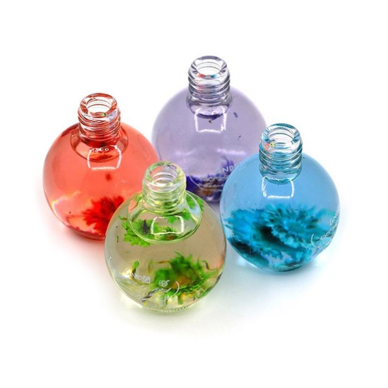 Изображение товара: Сухие цветы для дизайна ногтей, питательное масло, масло для ногтей, натуральное ароматическое Защитное масло (случайный цвет) TXTB1