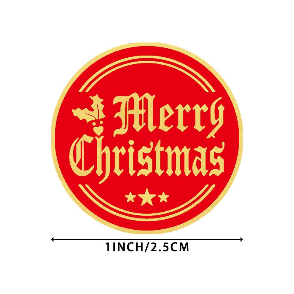 Изображение товара: Рождественская наклейка мультяшная Рождественская елка Санта Клаус дизайн бумажная этикетка Счастливого Рождества милые наклейки Канцтовары