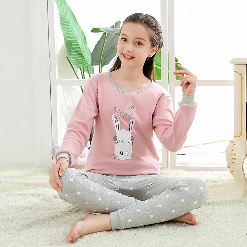 Изображение товара: Пижамный комплект детский зимний х/б, на возраст 10-18 лет