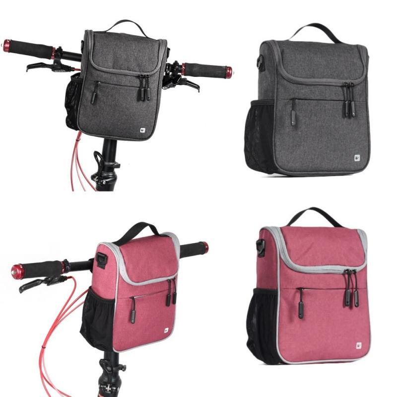 Изображение товара: Bicycle Bag Large Capacity Bike Handlebar Bag Front Tube Frame Phone Case Pouch Waterproof Shoulder Backpack Cycling Accessories