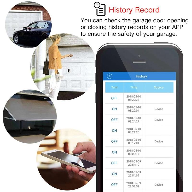 Изображение товара: Переключатель Wi-Fi, устройство для открывания дверей, голосовое управление через приложение EWeLink для Alexa, Google Home