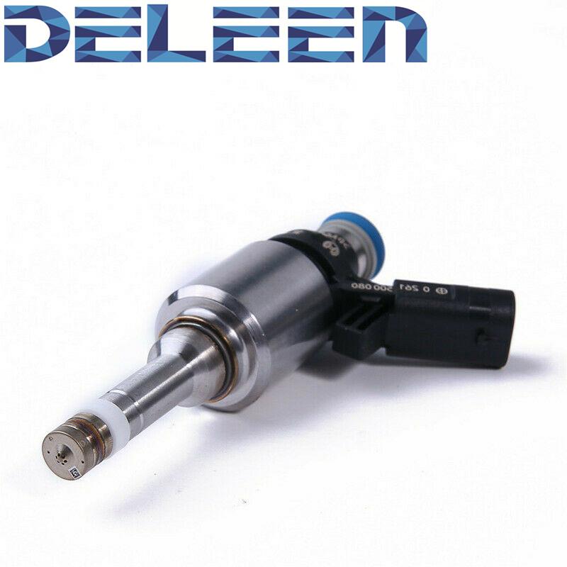 Изображение товара: Топливный инжектор высокого импеданса Deleen 4x FJ1171 / 0261500080 GDI для автомобильных аксессуаров Audi