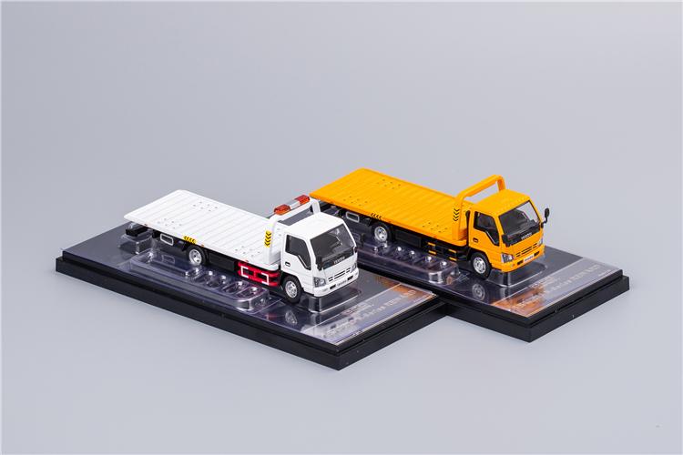 Изображение товара: GCD 1:64 Isuzu N серия, вознаграждение, платформа, буксировочный грузовик, литые модели автомобилей