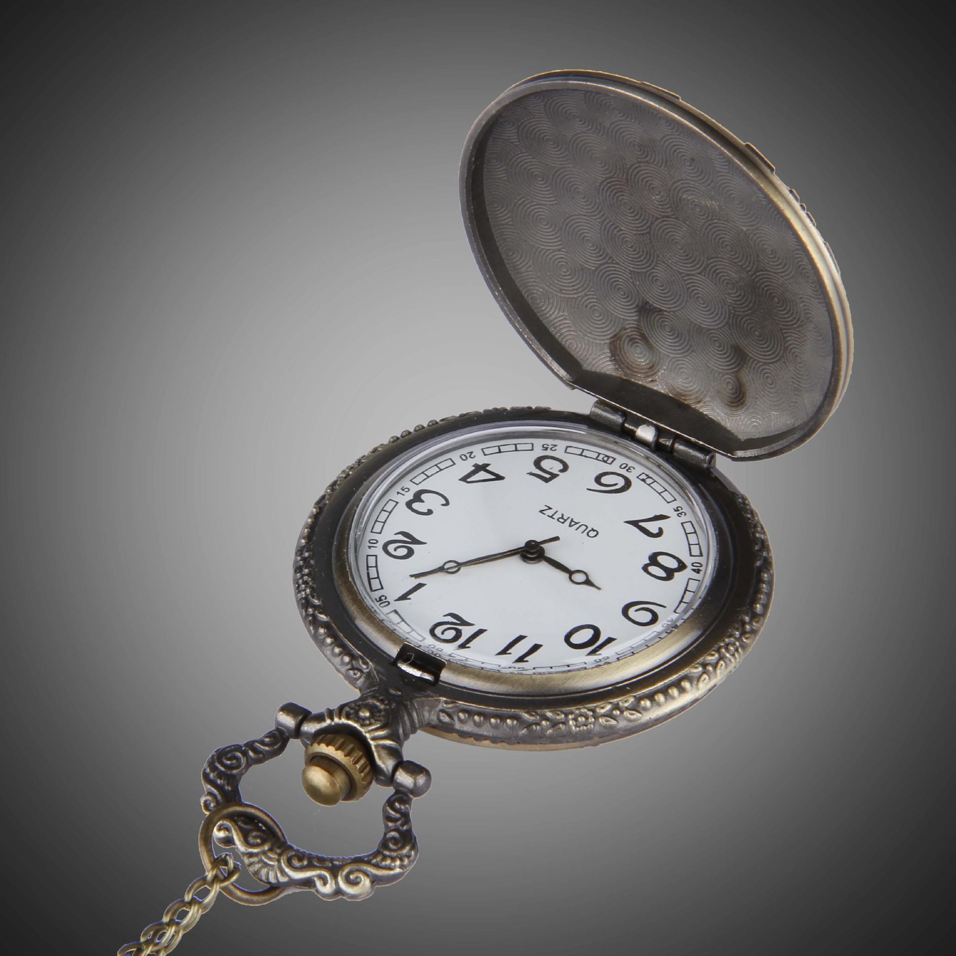 Изображение товара: Новинка 8092 г., Deng Сяопин, в память о новых античных больших кварцевых карманных часах, карманные часы в Китае, 8092