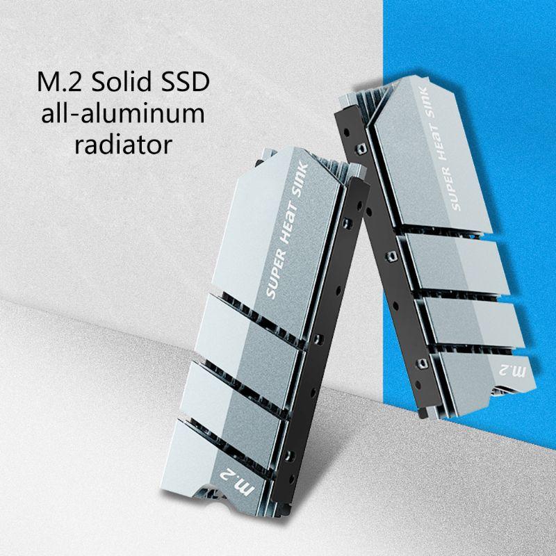 Изображение товара: 1 Набор M.2 SSD NVMe NGFF теплоотвод алюминиевый радиатор с тепловой прокладкой для M2 2280 M2EC