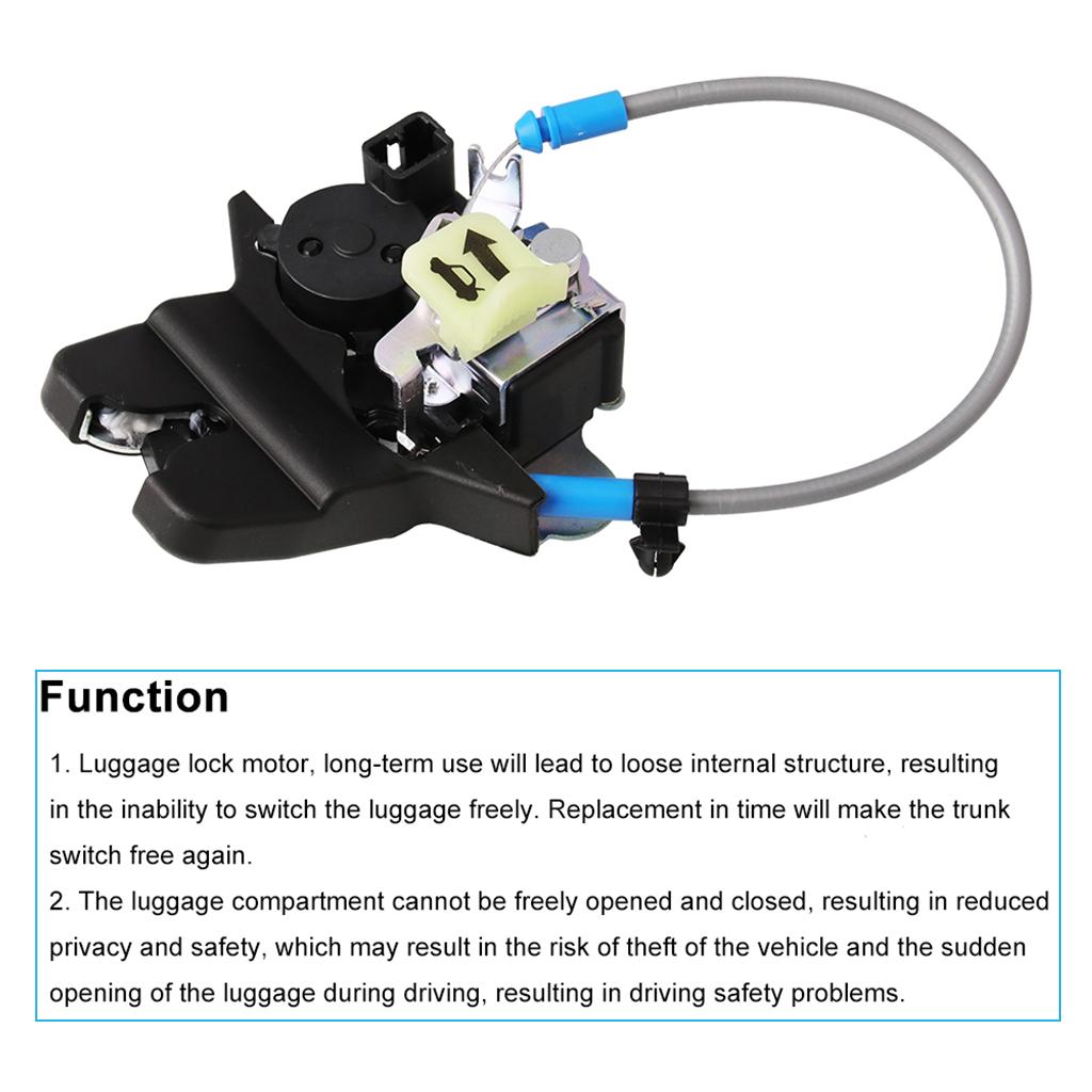 Изображение товара: Привод замка багажника, запасные части автомобиля, автоаксессуары для двигателя Hyundai Sonata 2015-2017