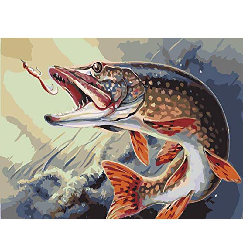 Изображение товара: Набор для рисования по номерам «Золотая рыбка»