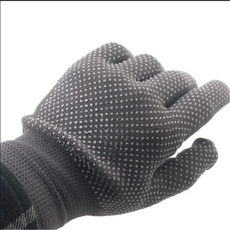 Изображение товара: Новое поступление, черный серый цвет, выпрямитель для волос, завивка, парикмахерские термостойкие перчатки для пальцев, высокое качество, 1 пара