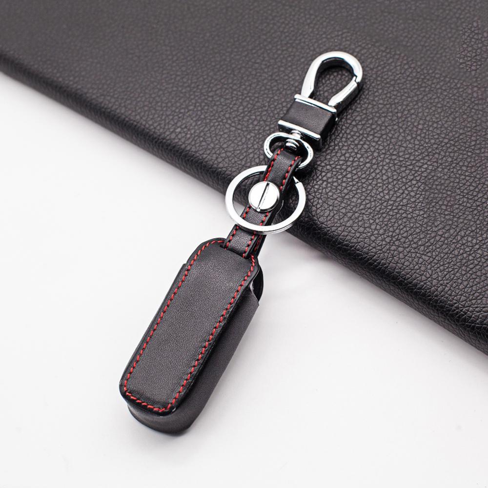 Изображение товара: Мягкий кожаный чехол для автомобильных ключей для Honda N BOX / N WGN / N ONE 2012-2017, 2 кнопки, смарт-брелок без ключа