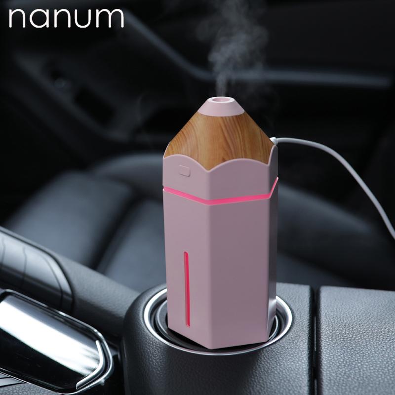 Изображение товара: Mini pencil Humidifier Essential Oil Diffuser 230ml Aroma Lamp LED Night Light USB Ultrasonic Fogger Car air freshener