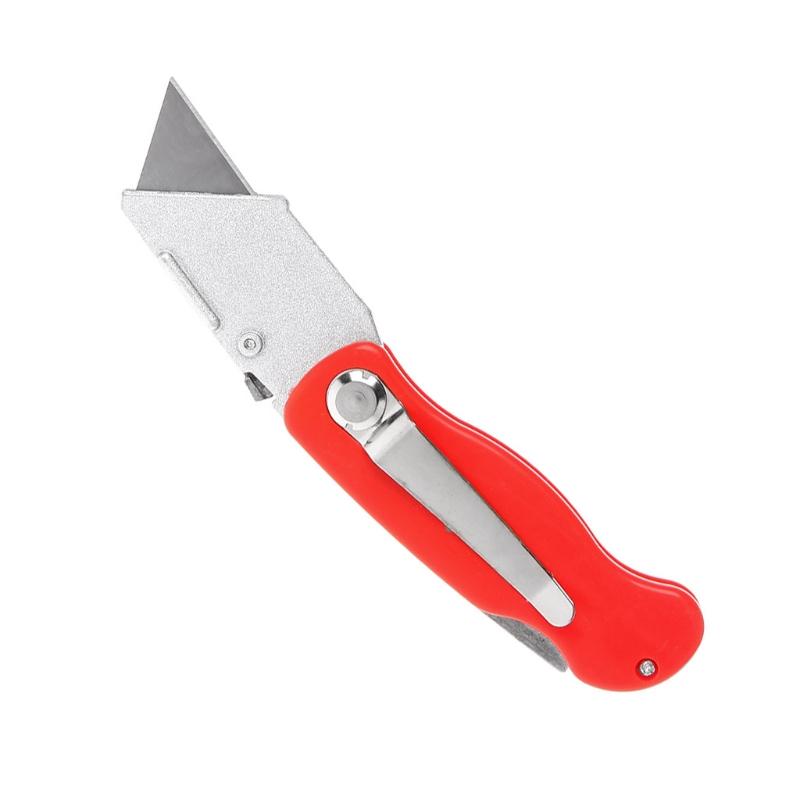 Изображение товара: Складной трапециевидный нож, 5 шт., со сменным лезвием Art нож для резки ковровых покрытий