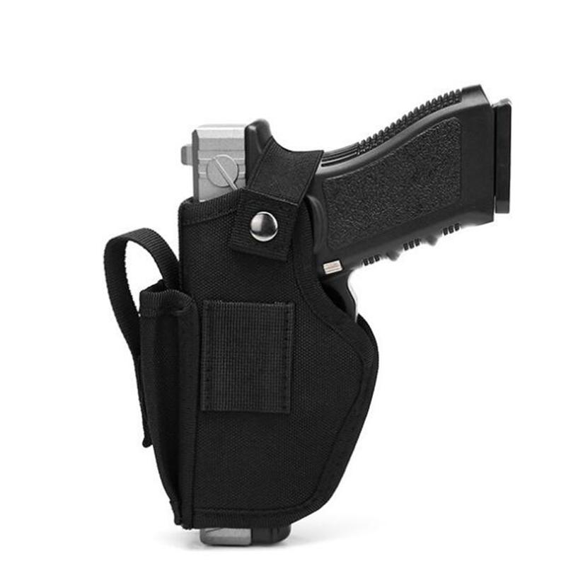 Изображение товара: Тактическая кобура с левой и правой рукой для пистолета, для скрытого ношения, универсальная кобура с зажимом для ремня для пистолета страйкбола 1911 M9 P226 USP GL