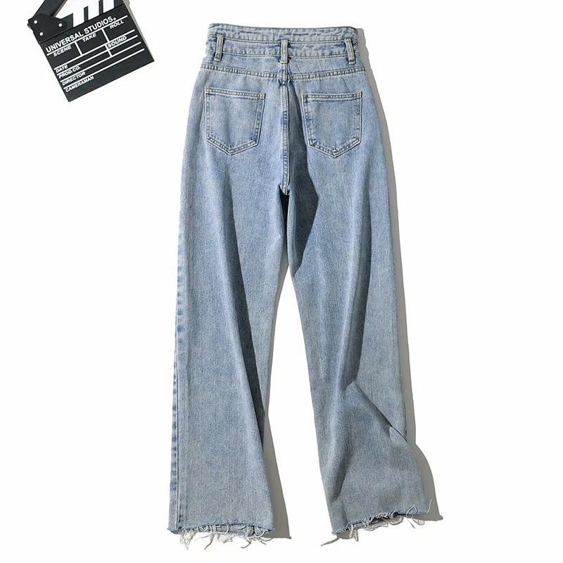 Изображение товара: Женские джинсы GOPLUS с высокой талией, прямые брюки для мам, женские свободные зимние джинсы-бойфренды 2022, женские брюки