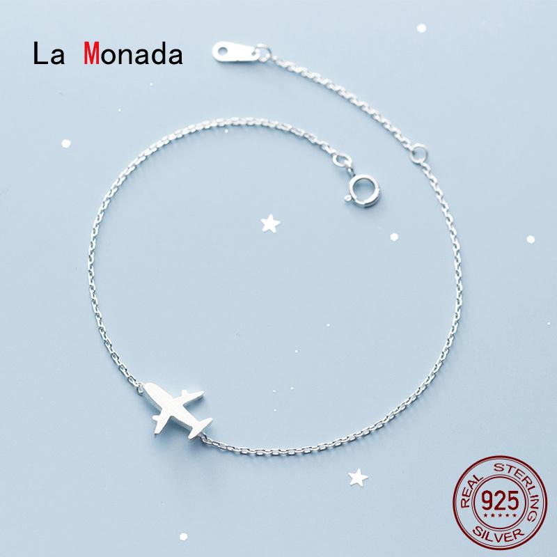 Изображение товара: Женский браслет с цепочкой La Monada, серебро 925 пробы, Настоящее серебро 925 пробы