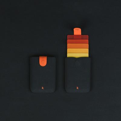 Изображение товара: Компактный кошелек Xiaomi DAX V2, тонкий, с отделением для визиток и 5 отделениями для карт