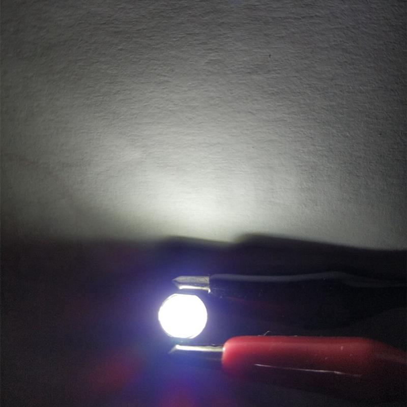 Изображение товара: Диод 1 Вт, 50 шт., холодный белый светодиод, 1 Вт, чип лампы 3-3,4 в