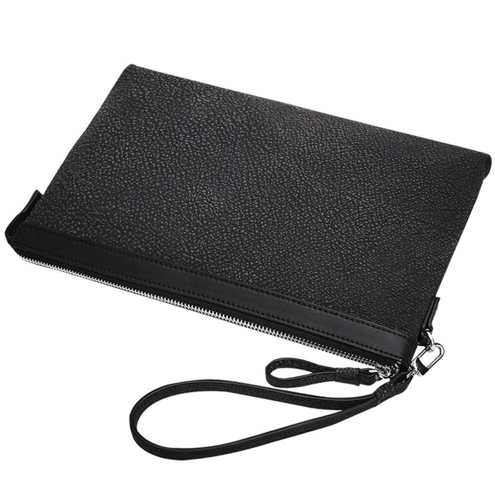 Изображение товара: GIONAR Сумка-клатч из натуральной кожи, мужская сумка-конверт на ремешке, Высококачественная Роскошная брендовая дизайнерская ручная сумка бумажник, кошелек