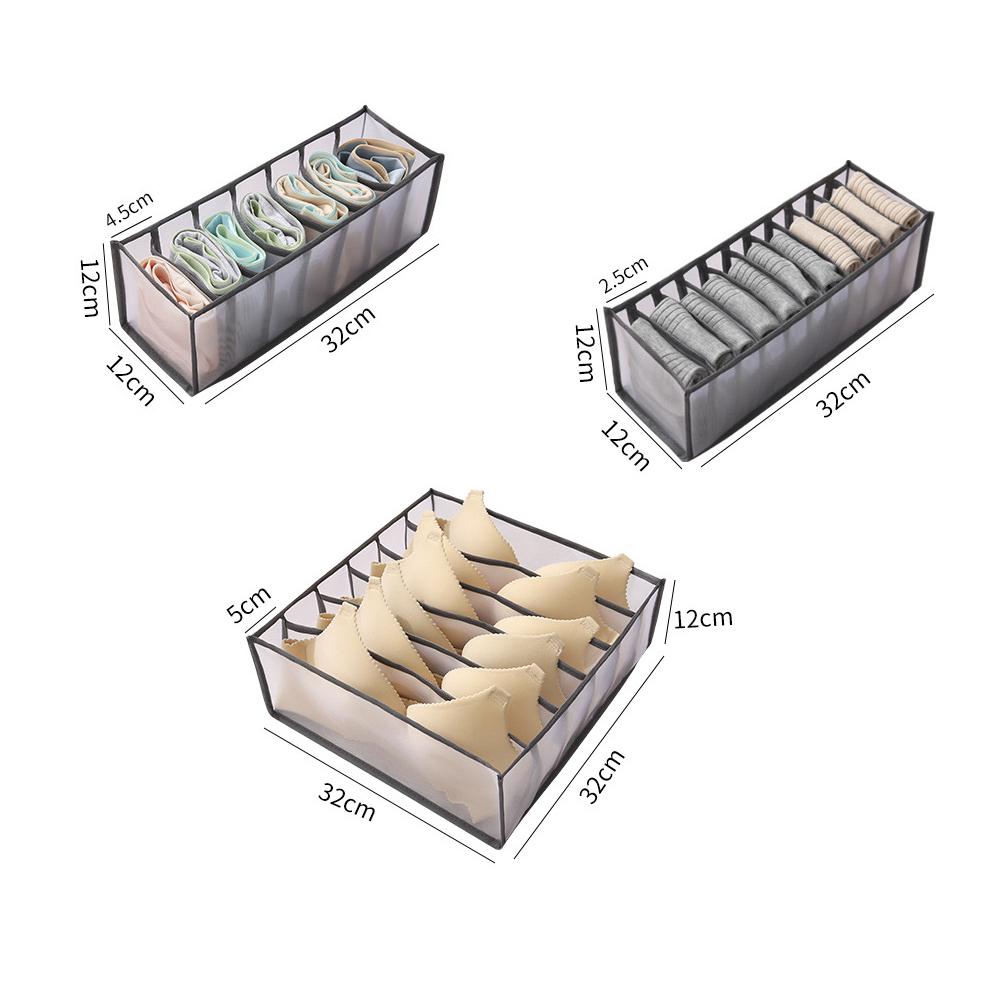 Изображение товара: Ящик-органайзер для нижнего белья, бюстгальтеров, 5 цветов